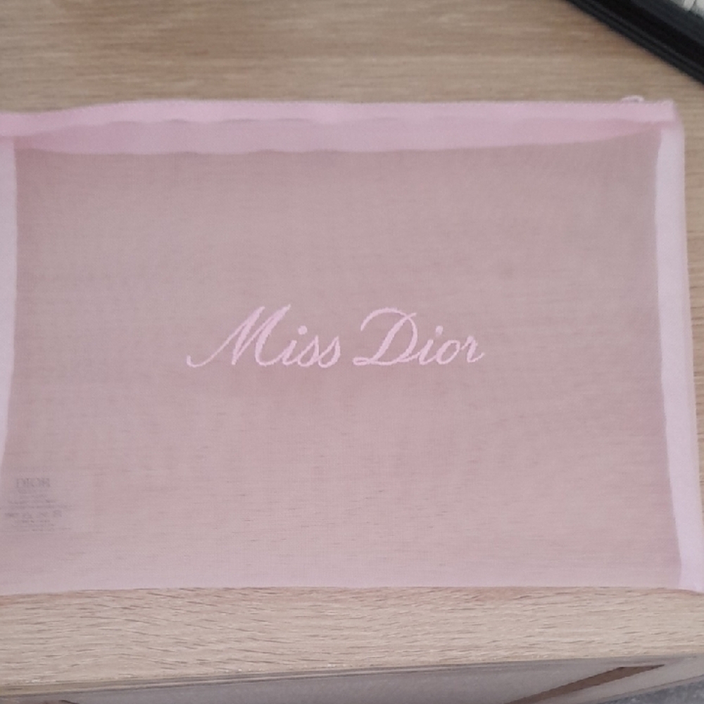 Dior Pink Cosmetic Bag